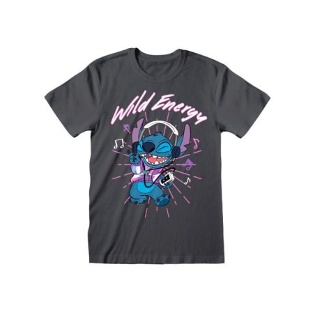 Heroes Inc. - Maglietta T-shirt Disney Stitch Wild Energy Taglia M